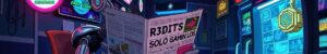 robot or cyborg reading a newspaper R3D-IT's Solo Gaming Log A Digital Dive into Reddit’s Board Game Universe